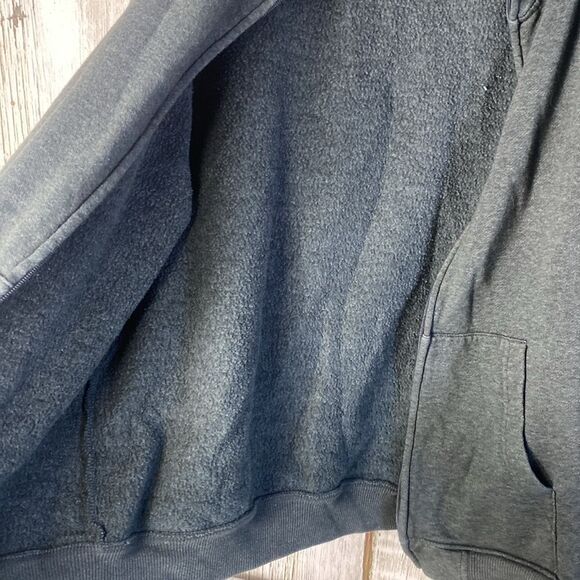 Vintage Bugle Boy Men's Full Zip Sweater Stripped Long Sleeve 90's Size L - Picture 8 of 8